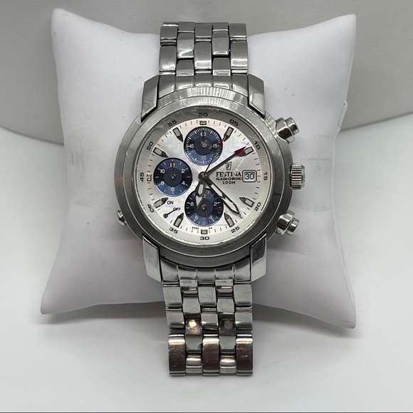 FESTINA Men’s chronograph Watch stainless steel. - Picture 1 of 5